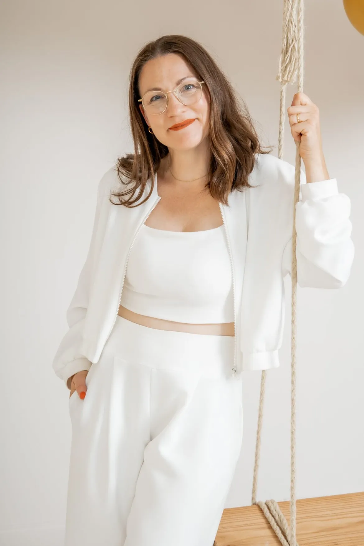 Showroom Only: Braut Bomberjacke in Ivory – Majla uni noni