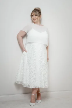 Showroom Only: Braut Rock – Liza Midi noni Curvy Selected