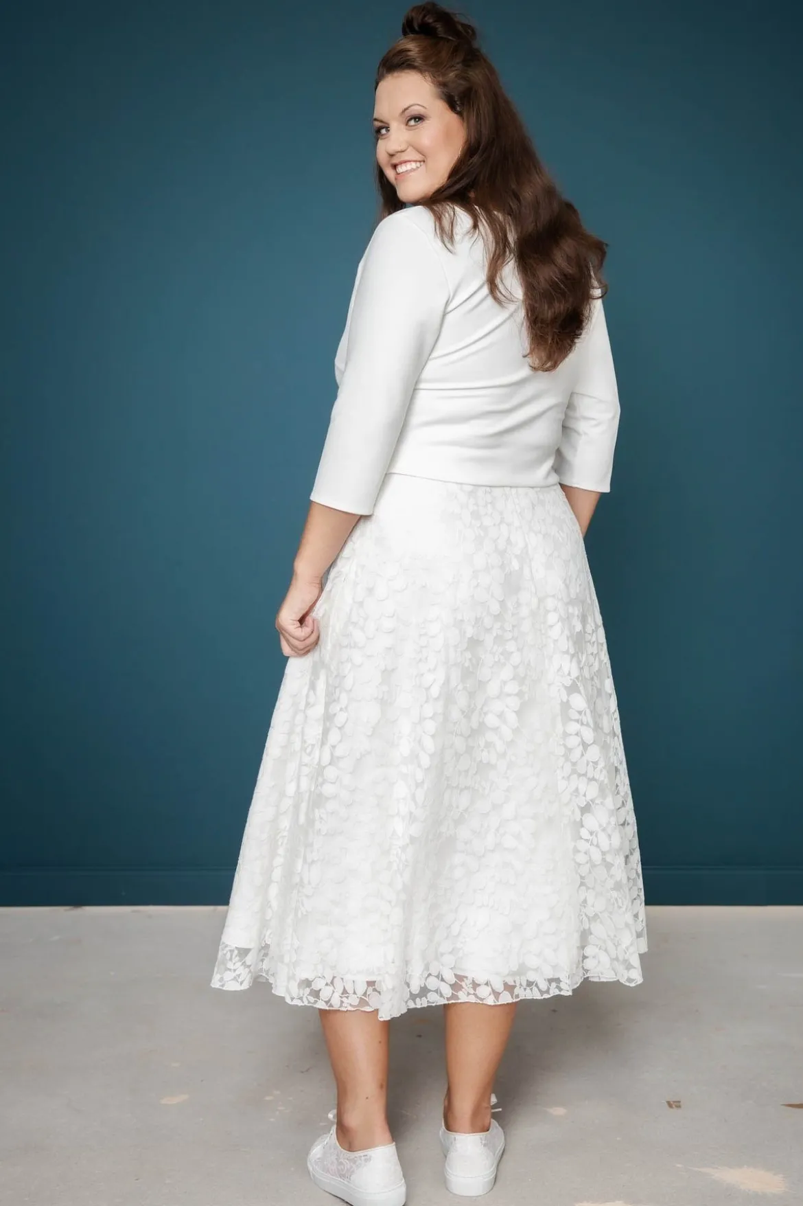Showroom Only: Braut Rock – Liza Midi noni Curvy Selected