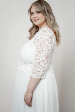 Showroom Only: Braut Top – Heda noni Curvy Selected
