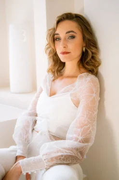Showroom Only: Braut Wickeltop – Sibyll noni Selected