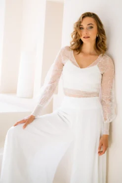 Showroom Only: Braut Wickeltop – Sibyll noni Selected
