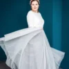 Showroom Only: Grauer Softtüllrock – Maris noni Curvy Selected