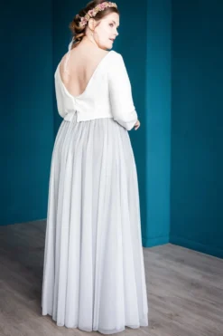 Showroom Only: Grauer Softtüllrock – Maris noni Curvy Selected