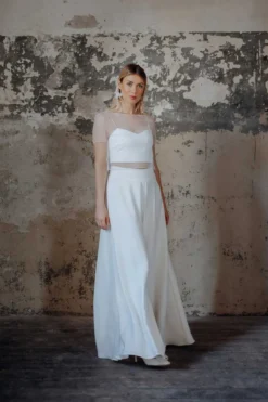 Showroom Only: Perlen-Braut Top – Rubia noni Selected