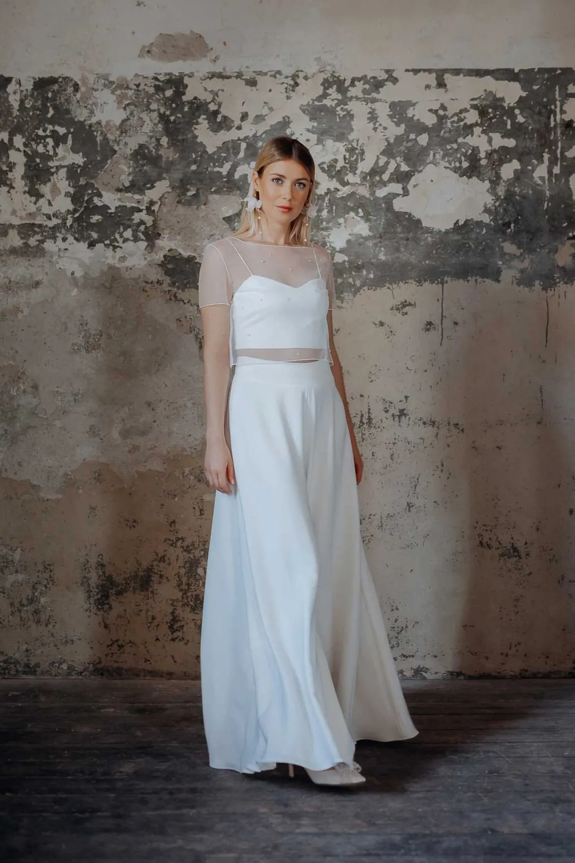 Showroom Only: Perlen-Braut Top – Rubia noni Selected