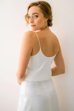 Showroom Only: Satin Braut Top – Minoa noni Selected