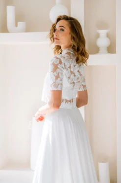 Showroom Only: Stehkragentop – Cales noni Selected