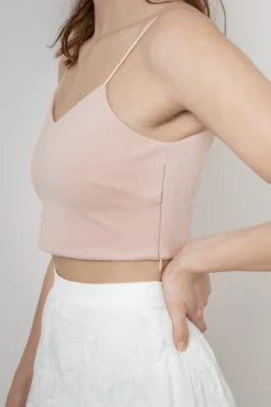 Showroom Only: Trägertop – Corie Rosé noni Selected