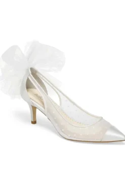 Slingback Pumps mit Polka Dots und Schleife – Maggie Bella Belle Shoes