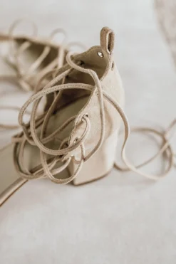 Sommersandalette für die Braut - Magnolia Nude | Hello Lovely Shoes