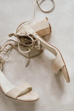 Sommersandalette für die Braut - Magnolia Nude | Hello Lovely Shoes