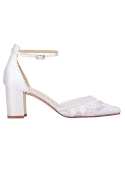 Spitze Brautschuhe – Milan Ivory Lace | The Perfect Bridal Company