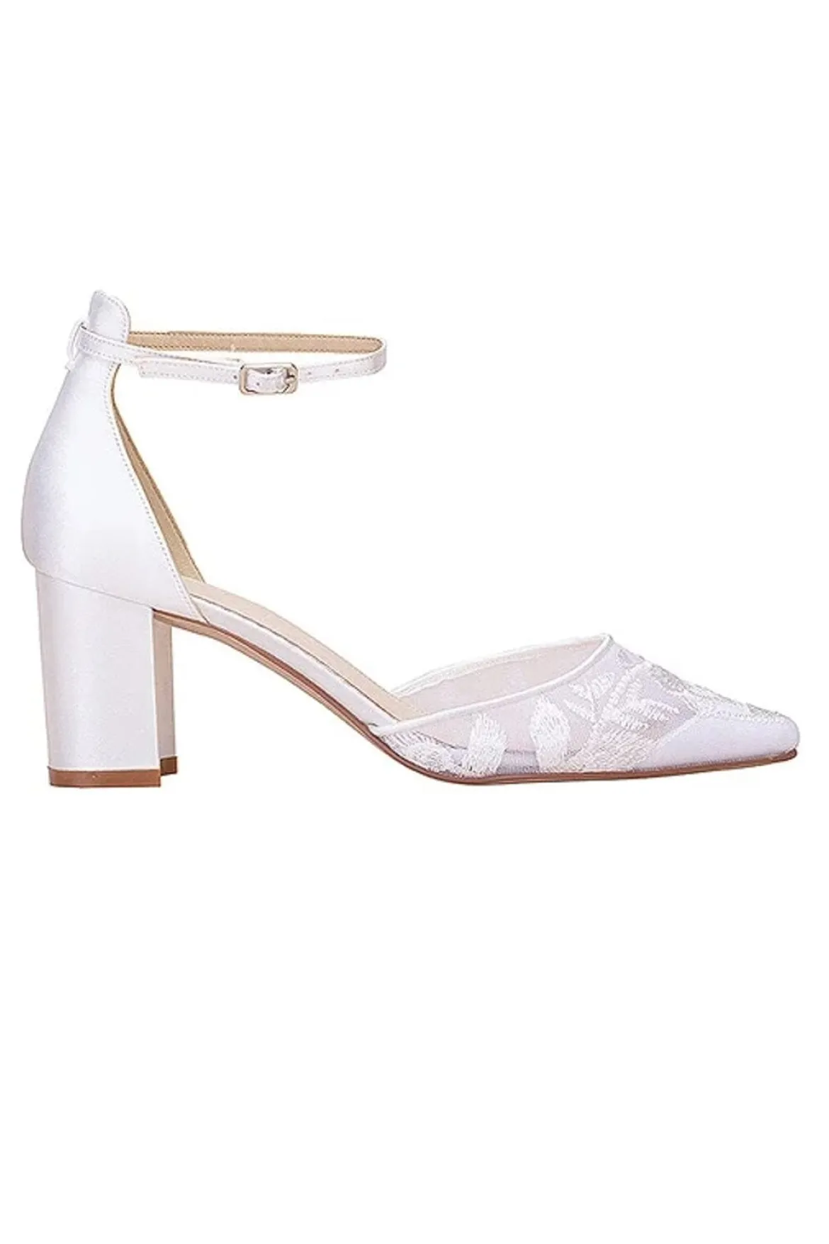 Spitze Brautschuhe – Milan Ivory Lace | The Perfect Bridal Company
