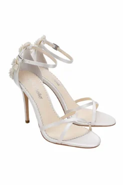 Stilettos mit 3D-Blumen Applikation – Gardenia Bella Belle Shoes