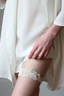 Strumpfband, Boho aus Spitze – Tempête