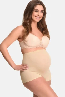Umstands-Boxer Shorts in Beige – Mamsy