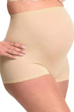 Umstands-Boxer Shorts in Beige – Mamsy