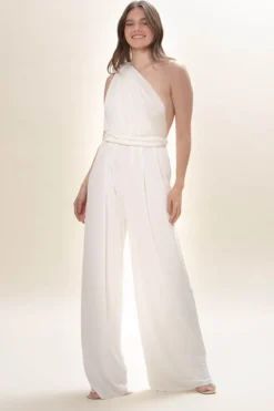 Wandelbarer Einteiler – Jumpsuit Convertible Ivory Twobirds