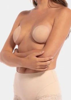 Weiche Brustpads in Beige – Magic Nipples Latte