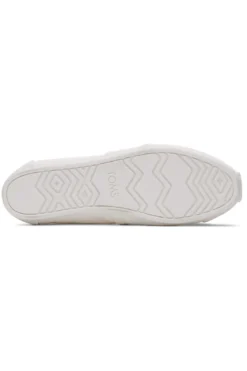 Weiße Espadrilles aus recycelter Baumwolle – TOMS Alpargata