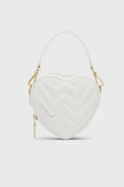 Weiße Herztasche – Mini Heart Bag Coconut | Weat