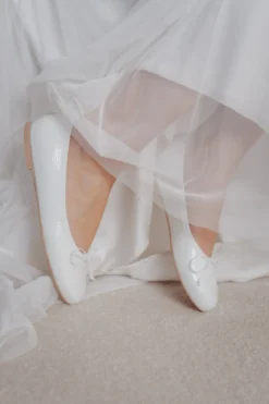 Weisse Ballerinas - NICOLE Douce Blanco Pretty Ballerinas
