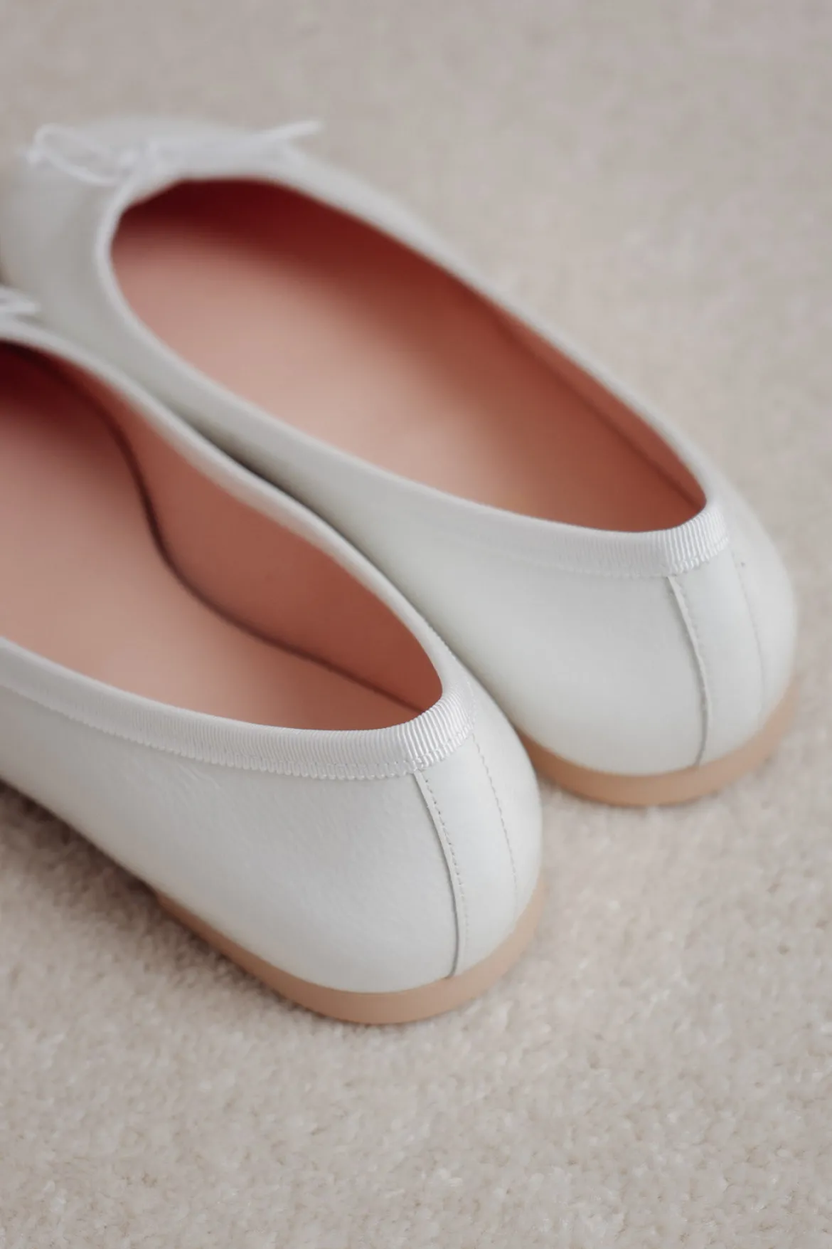 Weisse Ballerinas - NICOLE Douce Blanco Pretty Ballerinas