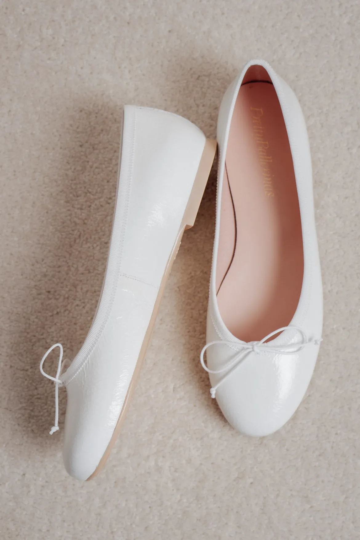Weisse Ballerinas - NICOLE Douce Blanco Pretty Ballerinas
