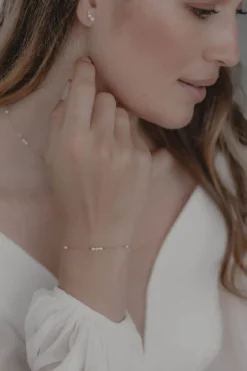Zartes Armband mit Perlen – Celine